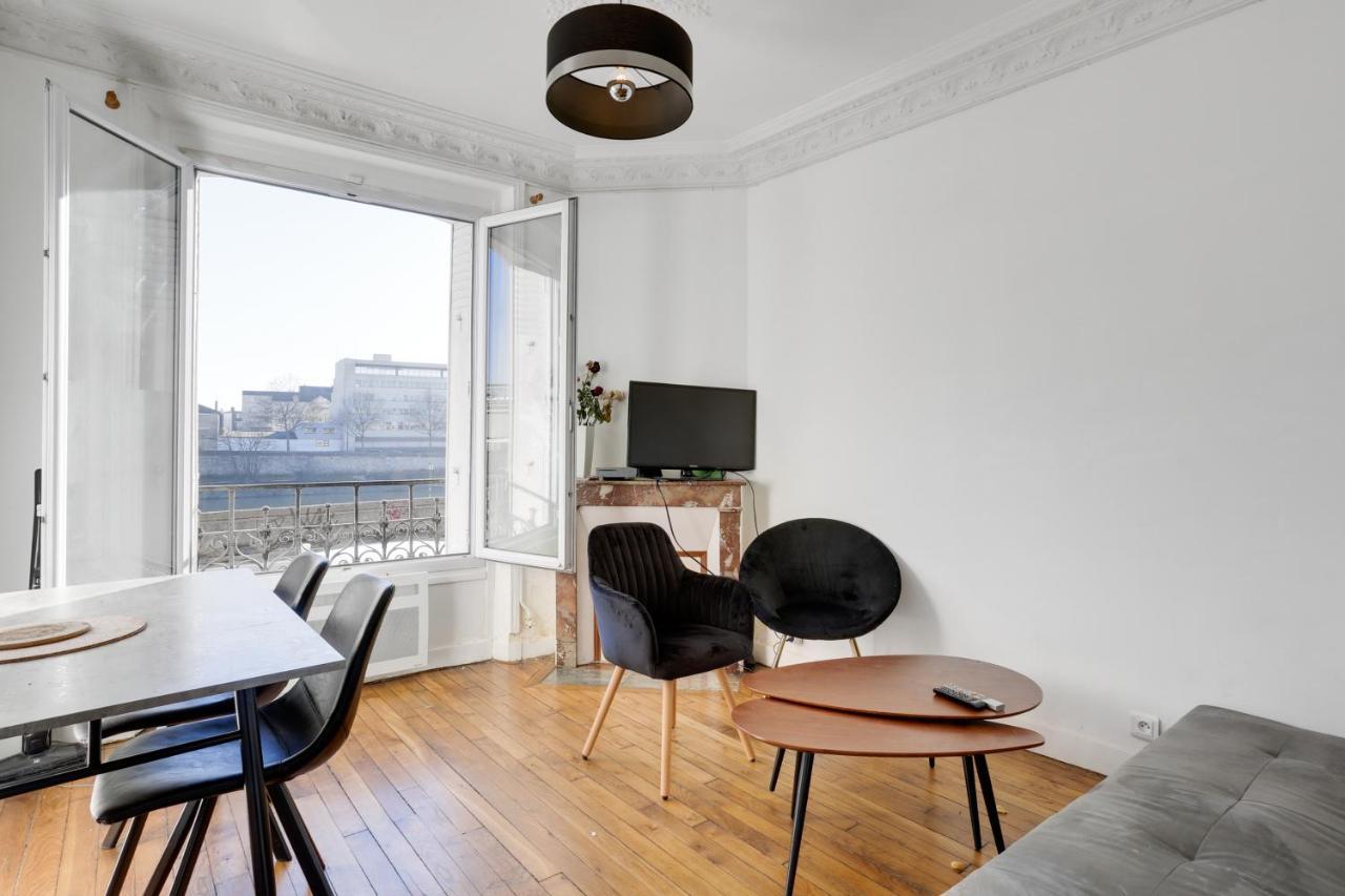 Appartement Meuble Quai De Seine 이브리쉬르센 외부 사진